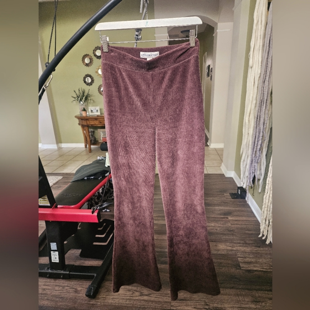 Flared pullover pants